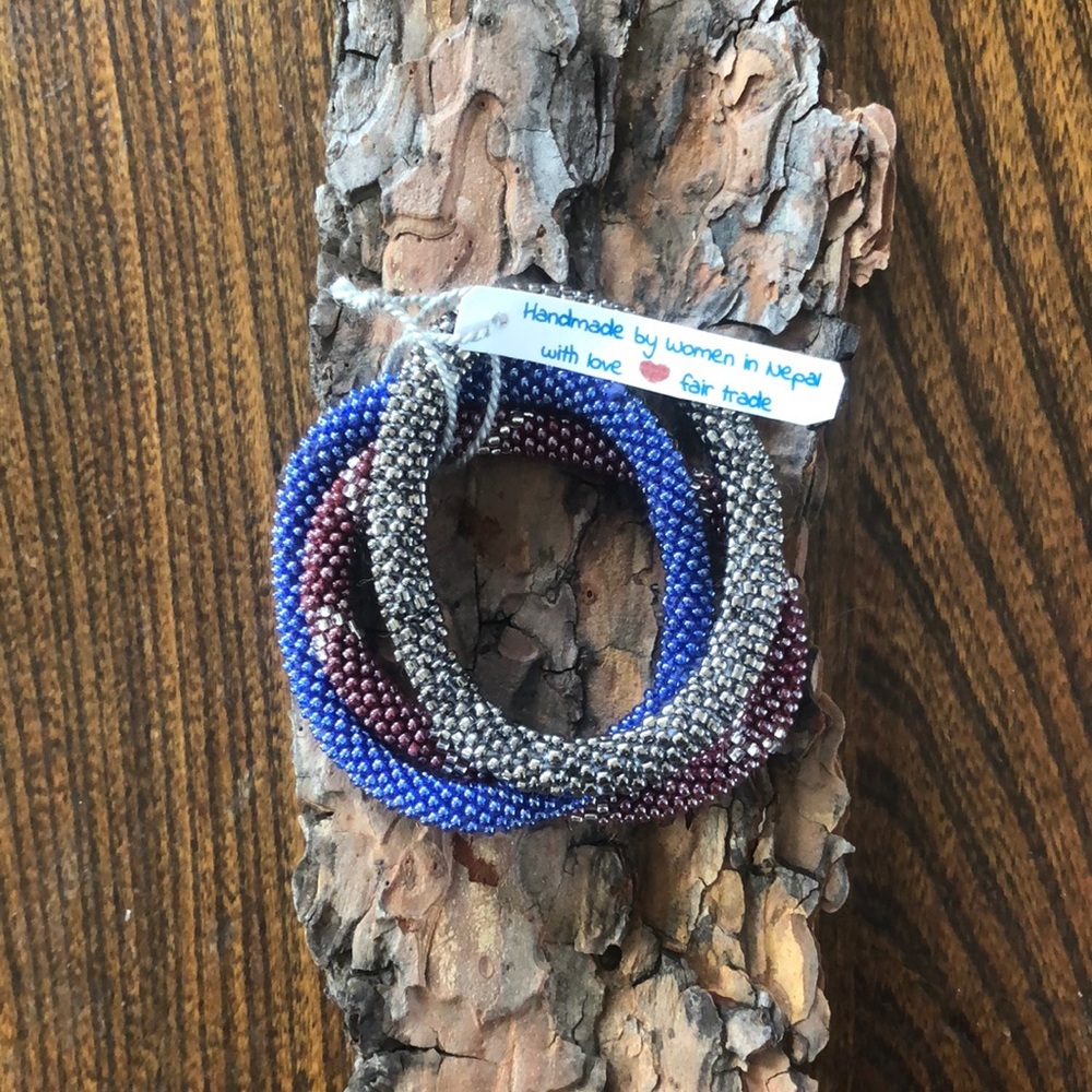 Roll on bracelets from Nepal
